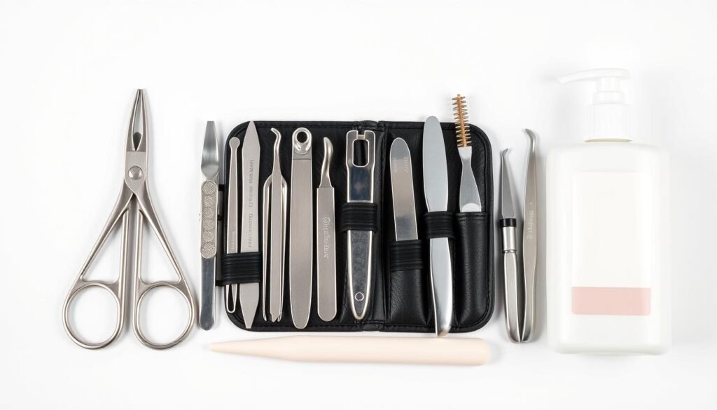 Gerar imagem de kit profissional de pedicure Gerar imagem de kit profissional de pedicure