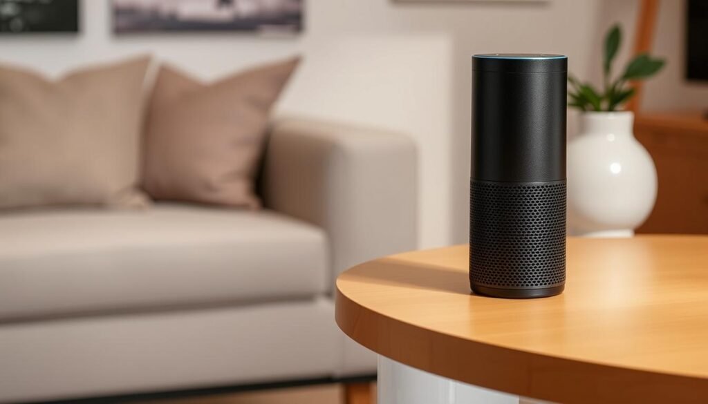 Gere uma imagem do Echo Dot 5ª Geração da Amazon