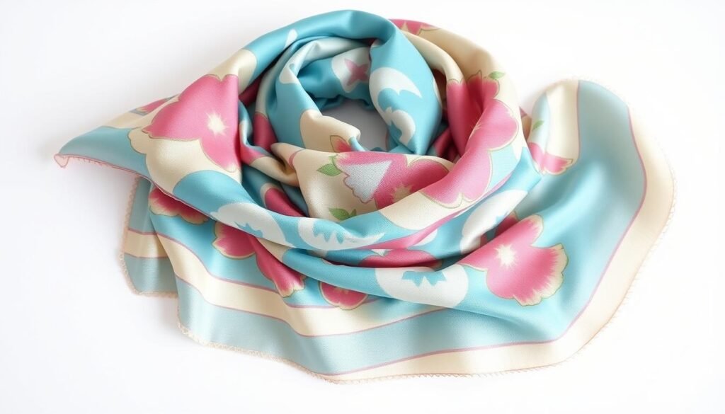 Imagem de lenço de seda leve para diversas ocasiões Imagem de lenço de seda leve para diversas ocasiões