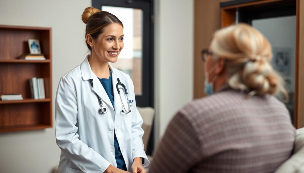 Médico especialista em sono feminino Médico especialista em sono feminino
