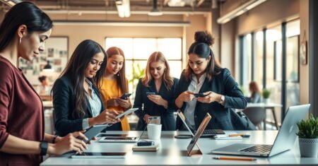 Tecnologia para mulheres: ferramentas que facilitam a vida