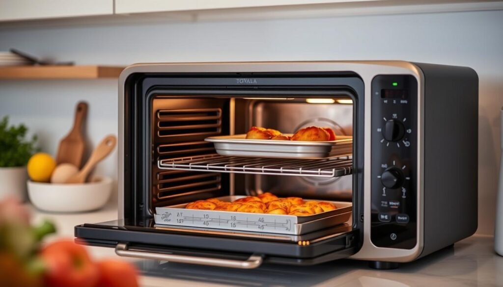 Imagem do Forno Inteligente Tovala em uso Imagem do Forno Inteligente Tovala em uso