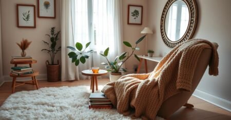 Como criar um espaço de autocuidado em casa (sem gastar quase nada)