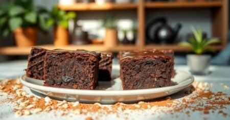 Doce com propósito: brownie de cacau e aveia sem culpa, sem pressa
