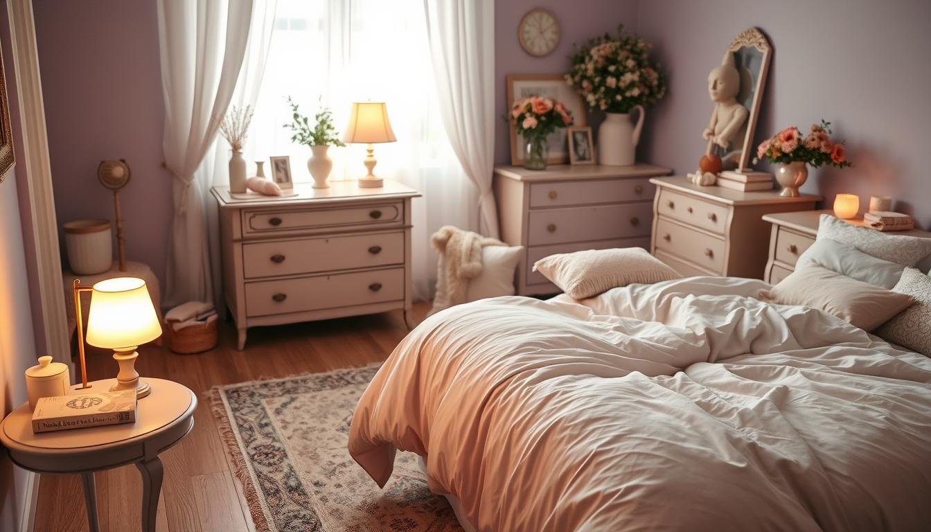 quarto feminino aconchegante