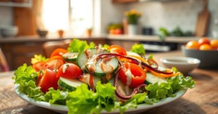 Salada de verdade: fresca, nutritiva e com molho que dá vontade de repetir